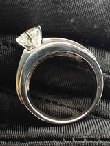 3.75 Cttw Diamond & 14k Gold Engagement Ring 10.8 Grams Size 5.75 Fw0826orzxdu