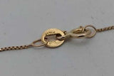 0.34cttw Diamond Pendant Necklace In 14k Yellow Gold 3 Grams 20 Inch Eb0926oxzsa