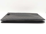 Salvatore Ferragamo Gancini Embossed Black Leather Laptop Briefcase Fw0825rxzdu