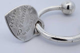 Tiffany & Co. Sterling Silver Horseshoe Key Ring With Heart Tag 21.2g Eb0126sxde