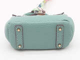 Blue Teal Mini Bag Charm Do0725ide