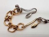 Louis Vuitton Leaf Mirror Crystals Metal Alloy 80.0g Long Chain Do1125wxzde