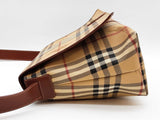 Burberry Haymarket Check Crossbody Flap Shoulder Bag Sd0526lorde