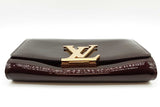 Louis Vuitton Amarante Vernis Patent Leather Louise Chain Bag Eb0526cocde