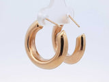 10k Yellow Gold Hoop Earrings 2.3 Grams Eb1124wxsa