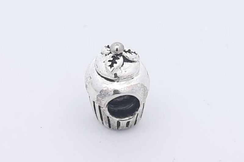 Pandora 925 Sterling Silver Cupcake Charm 3.9 Grams Eb0425isa