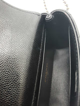 Chanel Quilted Caviar Leather Nano Coco Top Handle Clutch With Chain Eb1125lexzde