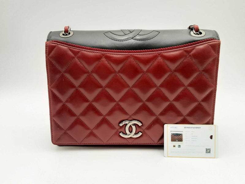 Chanel Lambskin Quilted Grosgrain Ballerine Hs0624ooxzsa