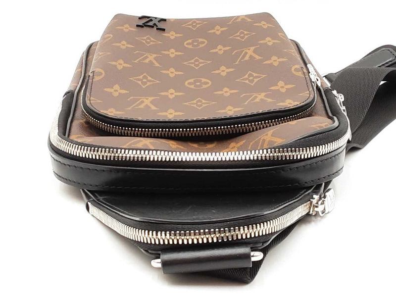 Louis Vuitton Avenue Sling Bag In Monogram Macassar Coated Canvas Fw1125irzdu
