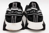 Dolce & Gabbana Sorrento Logo Stretch Knit Sneakers Size 39 Eb0826lrxsa