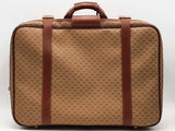 Gucci Vintage Travel Luggage Brown Aa0526ozxsa