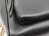 Gucci Soho Interlocking G Rucksack Black Pebbled Leather Backpack Fw0425wzxdu