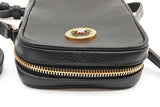 Versace Medusa Black Leather Biggie Crossbody Bag Eb0526lrrde