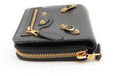Balenciaga Motocross Zip Around Compact Wallet Eb0826crde