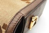 Gucci Horsebit 1955 Jumbo Gg Monogram Canvas Crossbody Bag Eb0926oxzde