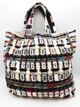 Chanel Terry Cotton Beach Tote Towel Set Do0225cxzde
