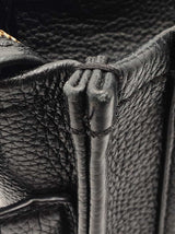Marc Jacobs The Micro Tote Bag Black Pebbled Leather Fw0926lordu