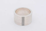 Gucci 925 Sterling Silver Trademark Band Ring 14 Grams Gucci Size 14 Eb0426exsa