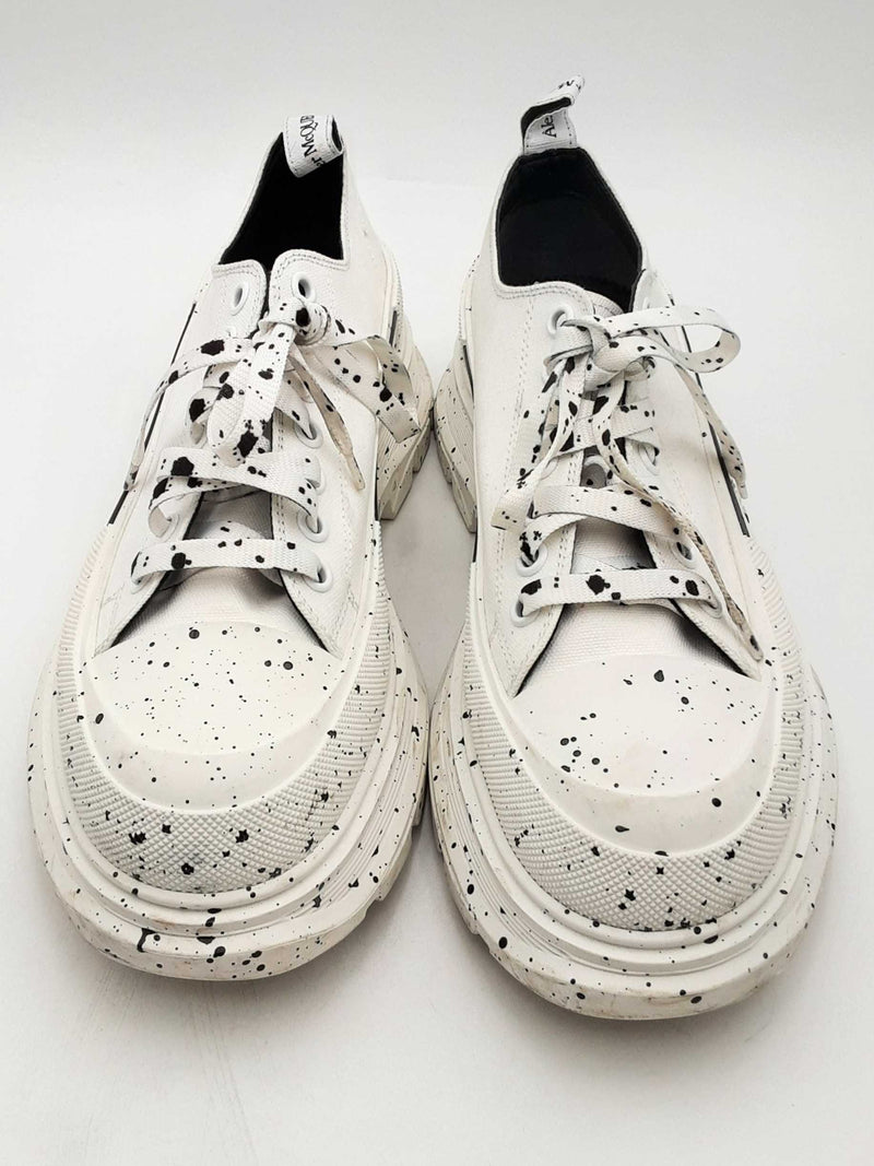 Alexander Mcqueen Tread Slick Speckled Sneakers Size 43 Eb1024ersa