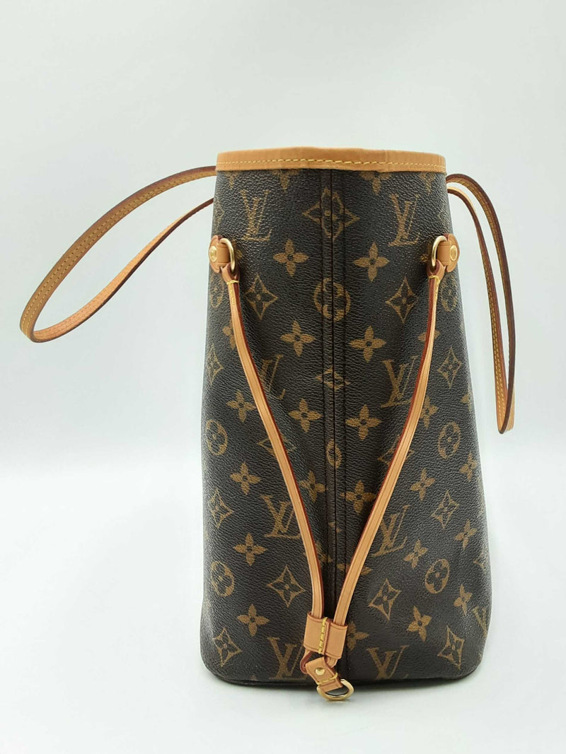 Louis Vuitton Neverfull Tote Bag In Lv Monogram Coated Canvas Fw0125exzdu