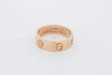 Cartier 18k Yellow Gold Love Ring 6.1 Grams Size 53 Eb0826exzsa