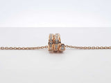Bvlgari Serpenti Viper Necklace In 18k Gold 12.6 Grams 18 Inch Fw0825orrzdu