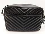 Ysl Yves Saint Laurent Lou Camera Black Leather Crossbody Bag Do0726cxzde