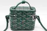 Goyard Goyardine Muse Mini Vanity Case Crossbody In Green Eb0125lexzde