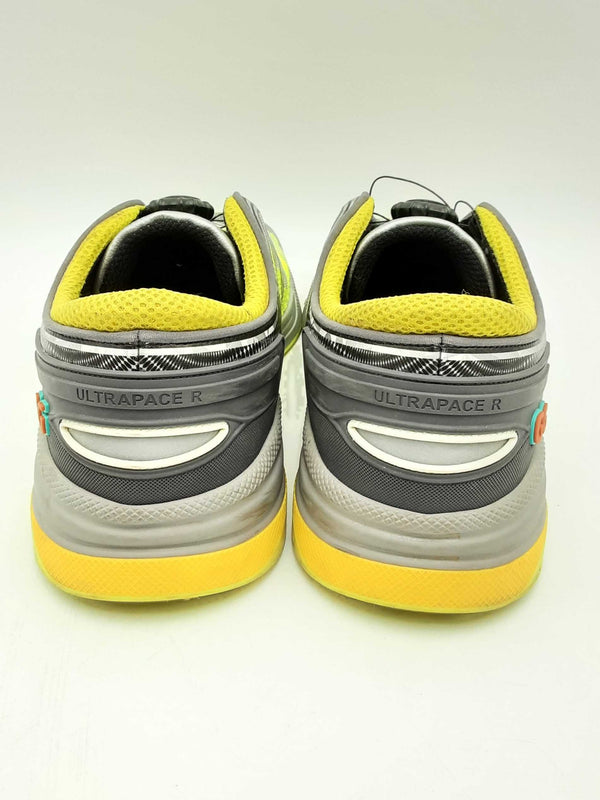 Gucci Ultrapace R Silver & Neon Yellow Sneakers Size 10.5  Fw1024ixsa