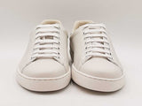 Gucci Ace Interlocking G White Leather Sneakers Size 6.5 Fw0525lrxdu