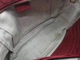 Gucci 449413 Bree Red Microguccissima Leather Crossbody Bag Do0525oxzde