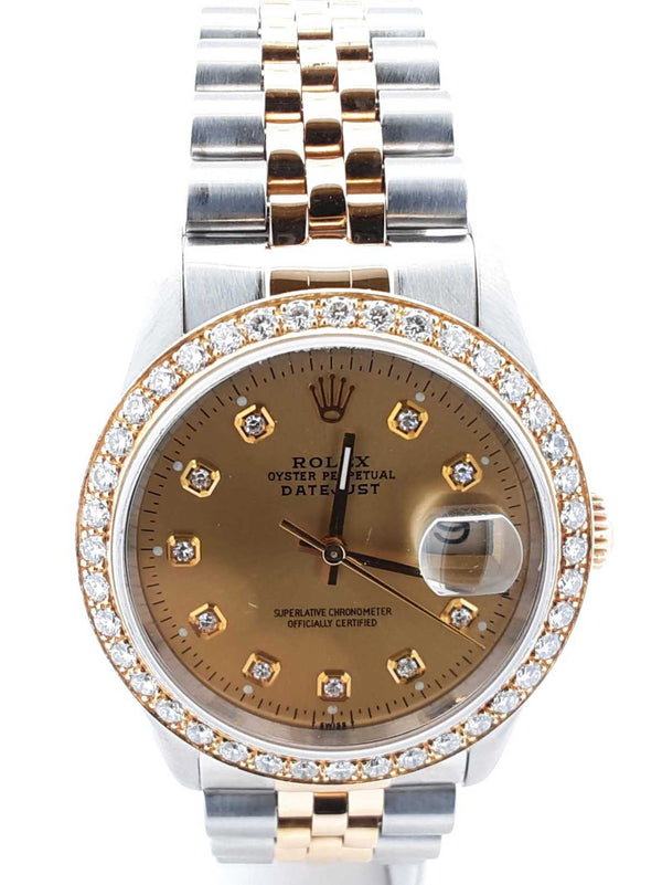 Rolex Oyster Perpetual Datejust Two-tone Jubilee 36mm Stainless Steel Watch