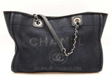Chanel Deauville Black Shopping Tote Do0825lrxzde
