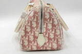 Christian Dior Canvas Diorissimo Pink Oblique Trotter Boston Bag Eb1125prxdu