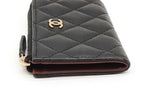 Chanel Quilted Caviar Zip Coin Wallet Eb1125wcrde