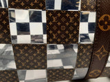 Louis Vuitton Monogram Pvc Chess Keeepall Bandouliere 50 Eb1223wxxzsa
