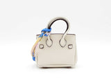 Mini Luxury Bag Charm In Ivory Fw0825idu