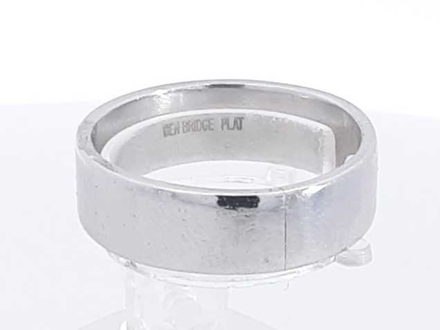 Platinum Wedding Band 8.7 Grams Size 7.5 Sd0525owrsa
