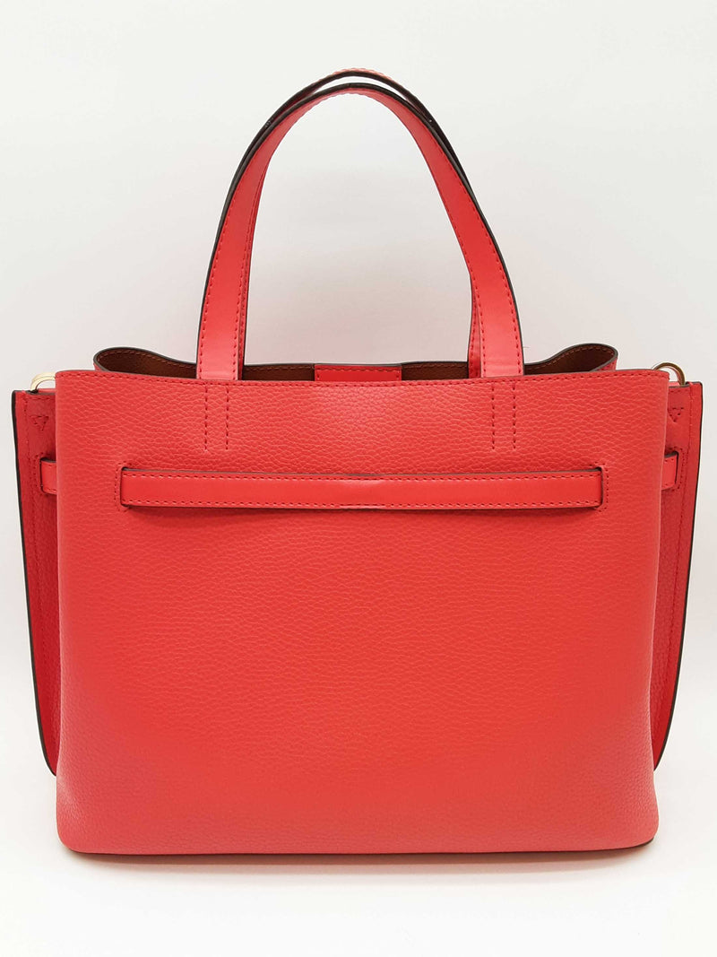 Michael Kors Emilia Dark Sangria Red Pebbled Leather Crossbody Bag Do1025orde