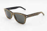 Yves Saint Laurent Sl51 008 Gold Glitter Sunglasses Eb0626lxzsa