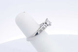 Princess Cut Center Diamond Approx. 1.02ctw Wedding Set In 18k Wg Eb0219owrxsa