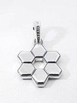 David Yurman Black Diamond & Silver Deco Star Of David Pendant 7.1g Fw0926oxzdu
