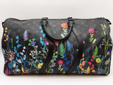 Louis Vuitton Keepall Bandouliere 50 Monogram Foliage Duffle Bag Do0326pxzxde
