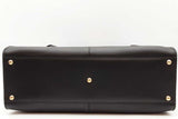 Fendi Peakaboo Black Leather Top Handle Bag Eb0926lwxzde