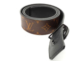 Louis Vuitton Lv Circle Reversible Black Belt 95/38 Sd1125lcrde