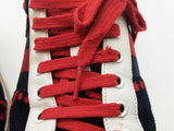 Gucci Ace Navy Blue Terry Cloth & Red Gg Sneakers Size 13f Eb1225oxzde