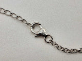 Approx 1.3 Ctw Lab Grown Diamonds Silver 7.8g Heart Chain 19 In Do1124lrxde