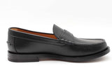 Gucci Black Leather Loafers Size 7 Eb0126oxzdu