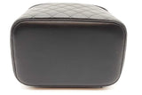 Chanel Quilted Black Leather Vanity Case Eb0626loxzde