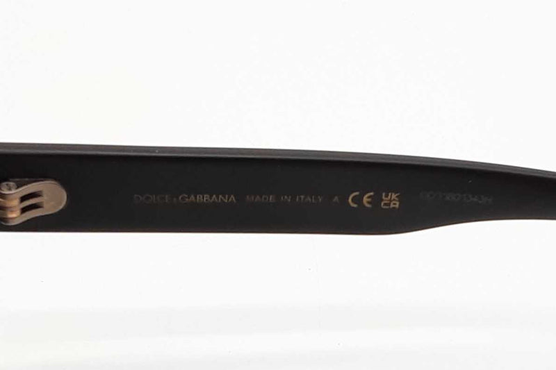 Dolce & Gabbana 4507 Matte Black Pilot Sunglasses With Mirror Lenses Eb1225rxde